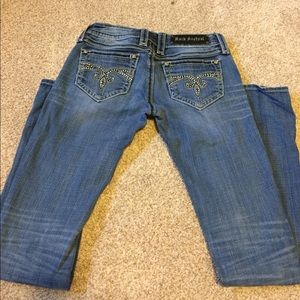 Rock Revival Bootcut Rhinestone Jeans